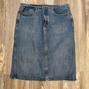 Women's Vintage GAP Jean Skirt - 8